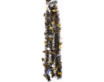 Graduation Skinny Tinsel Garland 9 Feet Long – 2 Pack