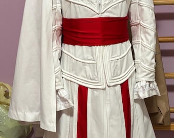 Inspiriert von Ezio Auditore, maßgefertigtes Cosplay-Kostüm der Assassinen-Bruderschaft