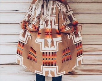 boho winter coat