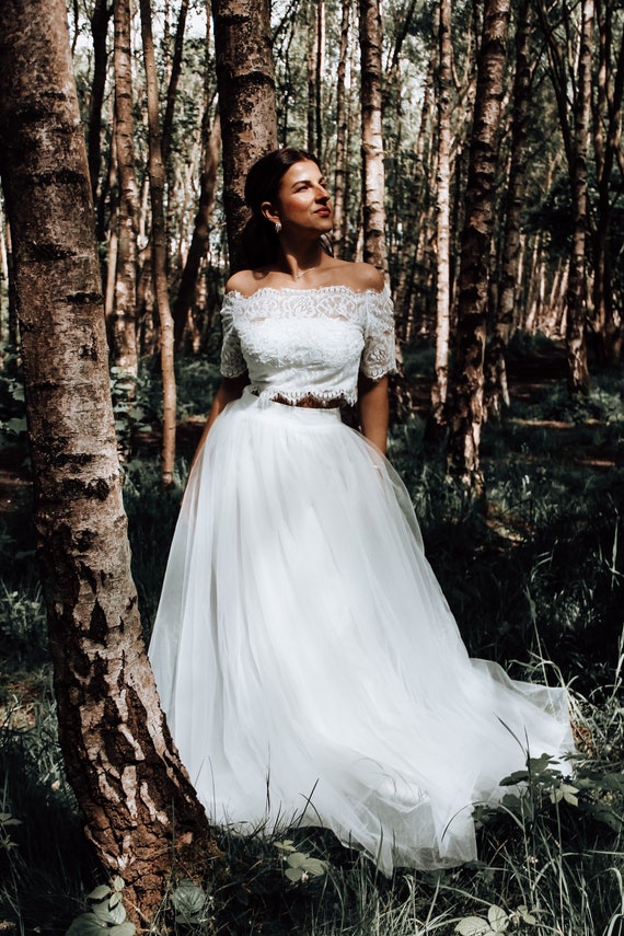 short boho wedding dresses