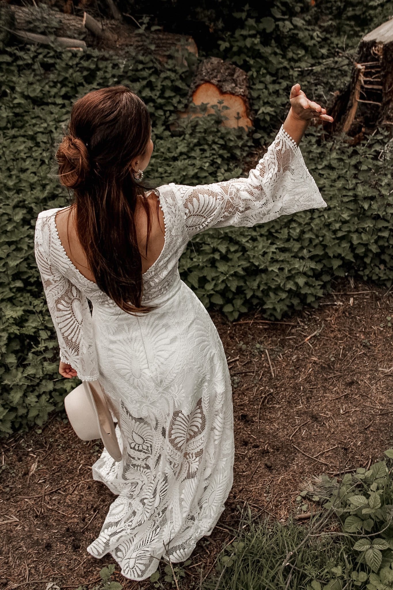 Beige lace dress outlet