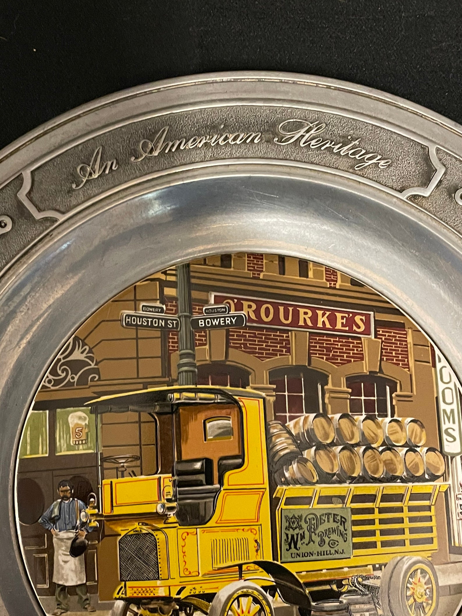 Mack Trucks Pewter Plate Manhattan 1905 Series 1 Plate 2 Etsy