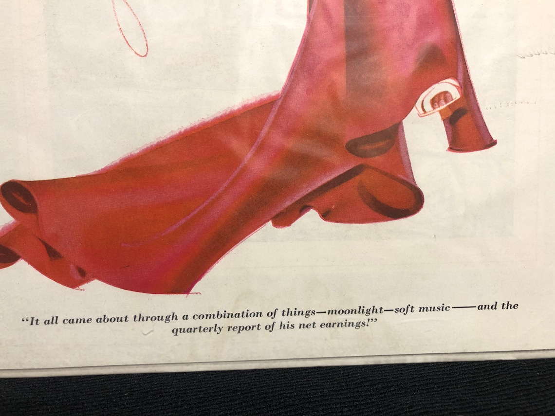 George Petty Esquire Magazine Pin-up Art January 1939 | Etsy