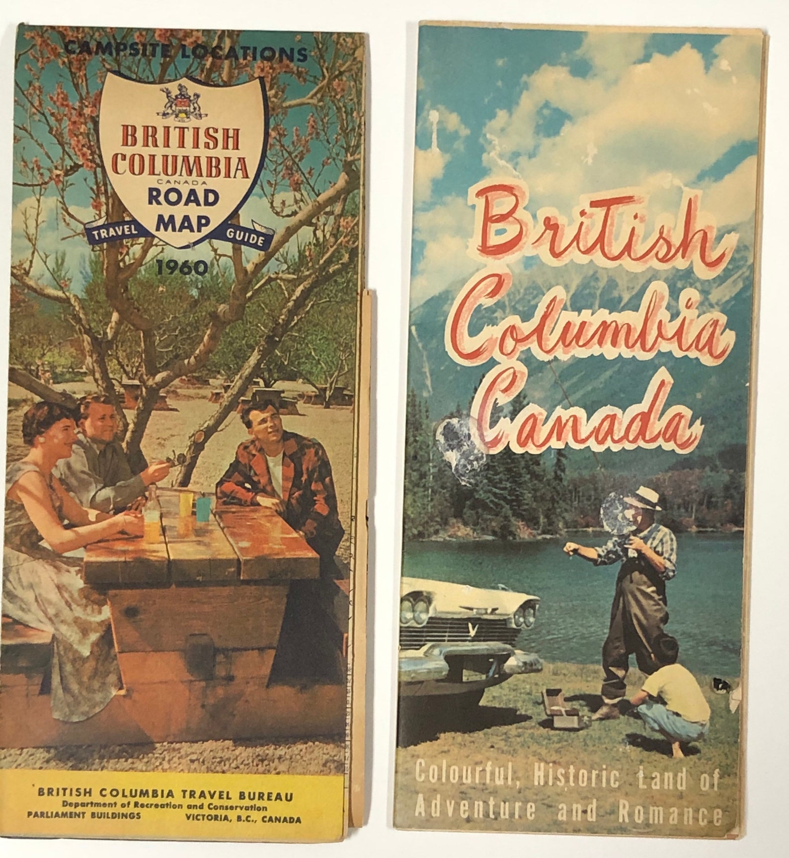 1960 British Columbia Roadmap and Tourist Brochure Etsy 1960 British Columbia Roadmap and Tourist Brochure Etsy