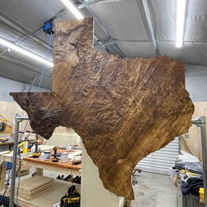 Carte en relief 3D du Texas de 60 pouces