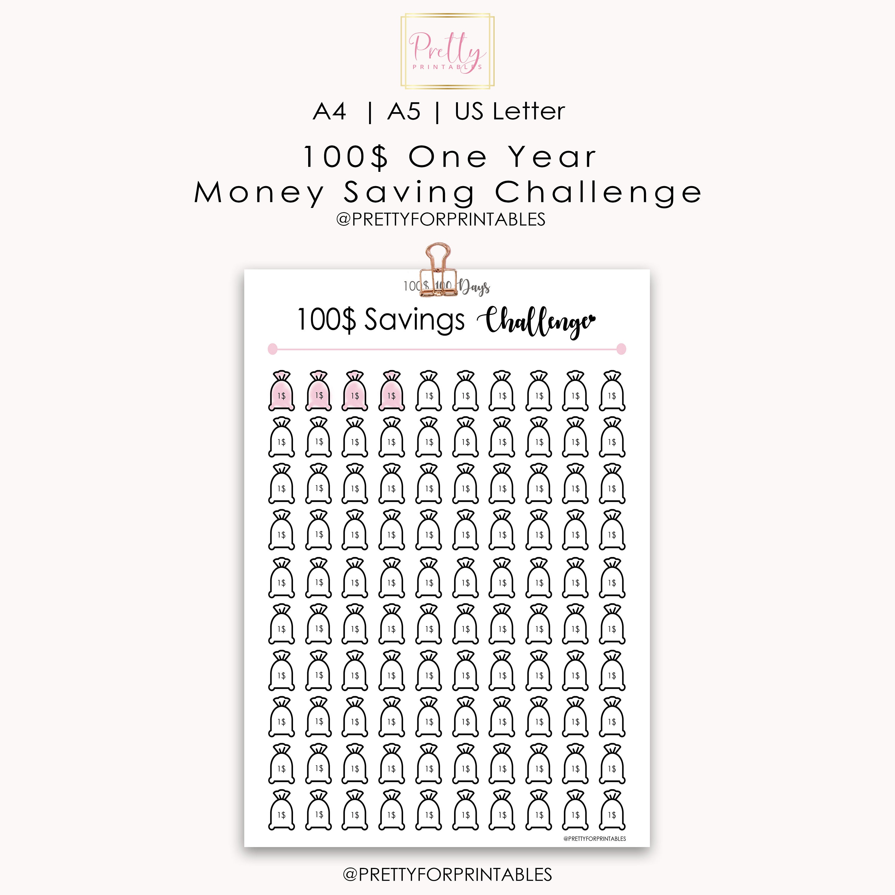 calendars-planners-paper-party-supplies-printable-pdf-5-sizes-5k-savings-tracker-chart