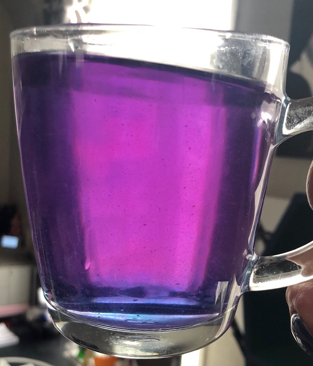 Blue Butterfly Pea flower Lemongrass tea blue to purple Etsy