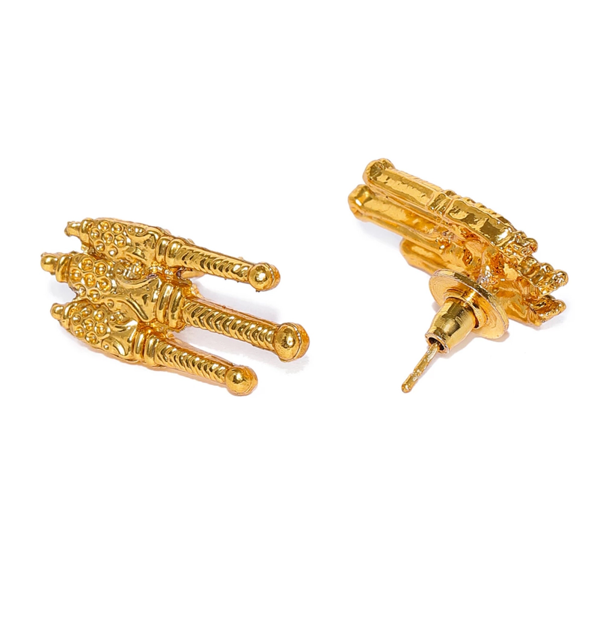 Zaveri Pearls High Quality Antique Gold Plated Spike Designer | Etsy