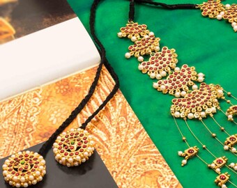 Designer Statement Necklace Layered 