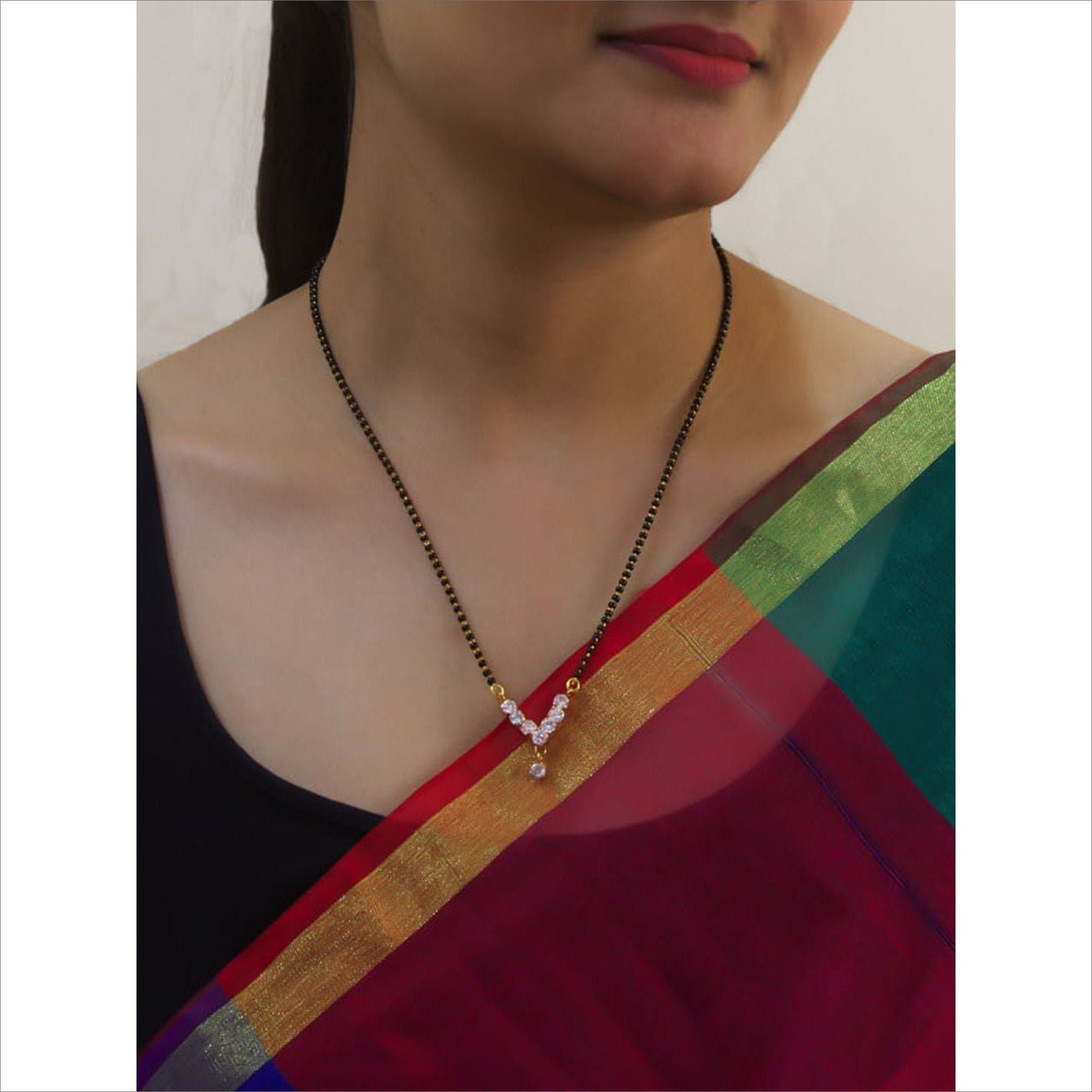 V shaped deals mangalsutra
