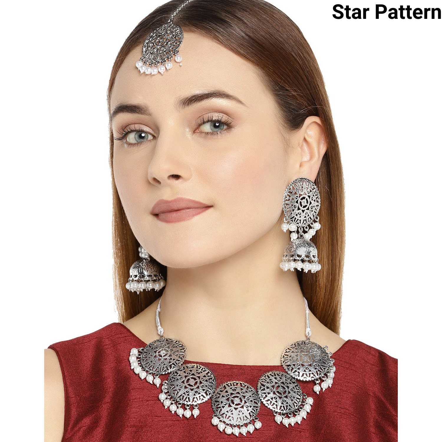 Zaveri Pearls Indian Jewelry Antique 