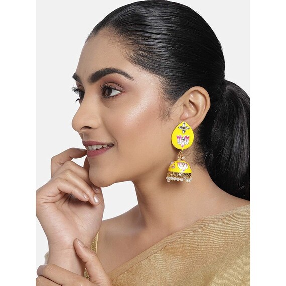 Zaveri Pearls Gold Tone Kundan \u0026 Pearls 