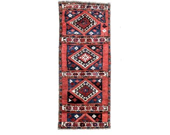Napramach Rug, Central Asian Uzbek Rug, 96cm x 39cm - 3’1” x 1’3”