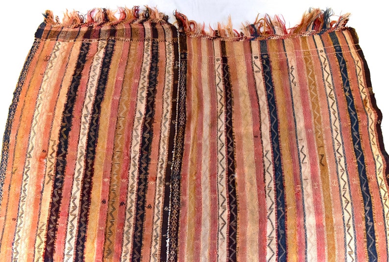 Collectible shabby chic Antique Anatolian Turkish Sivas Gürün Shawl 172 x 134 cm / 57 x 44 image 3