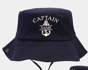 Cappello da capitano Cappello da marinaio unisex Cappello da pescatore ricamato Cappello da trekking personalizzato Cappello da marinaio personalizzato Cappello da marinaio 24111901