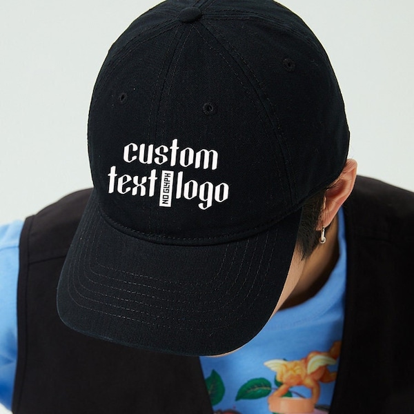 Custom Embroidered Hat Embroidery Logo baseball hat Personalized Dad Cap Your own text monogram Bachelorette hat