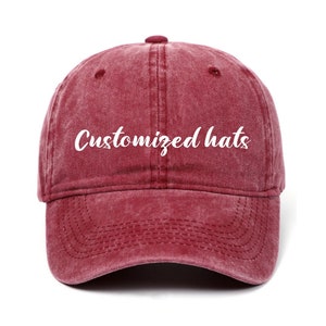 Embroidered Hat Personalized Dad Cap Embroidery Logo baseball hat Bachelorette hats Custom caps Sorority hat Unisex Baseball Cap 90s hat