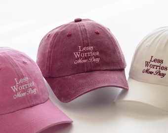 Casquette de baseball en coton brodée personnalisée : texte et logo personnalisés