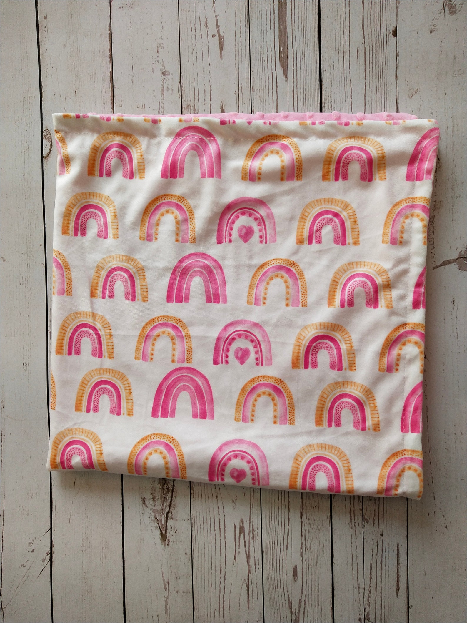 Personalized Baby Blanket Girl Lovey Rainbow Baby Girl Blanket Etsy