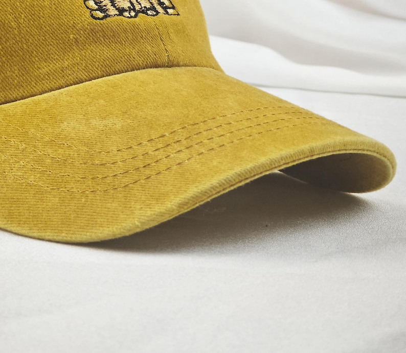 Embroidered Initial Hat, Personalized Cotton Ball Cap image 7