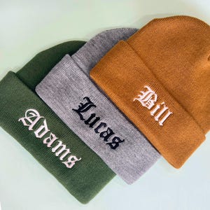 Gorros personalizados para adultos, bebês e crianças, gorro para bebê, gorro personalizado, gorro bordado personalizado, gorro para pai e filho, presente de aniversário 24102403