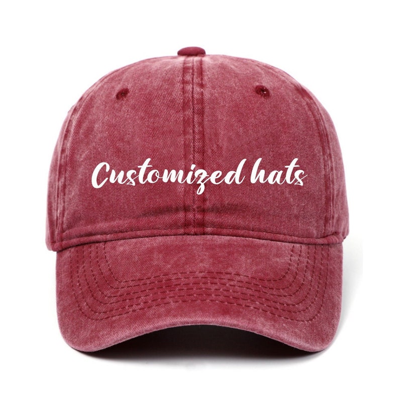 Personalisierte Dad Cap Embroidery Logo Baseballmütze Bachelorette Hüte Monogrammmützen Sorority Hut Unisex Baseballmütze Bild 1