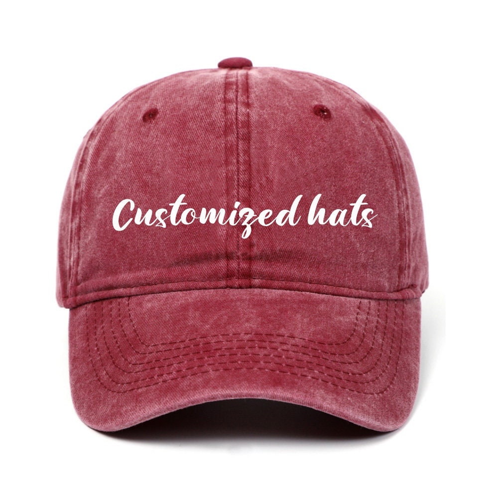 Custom Baseball Cap - Etsy