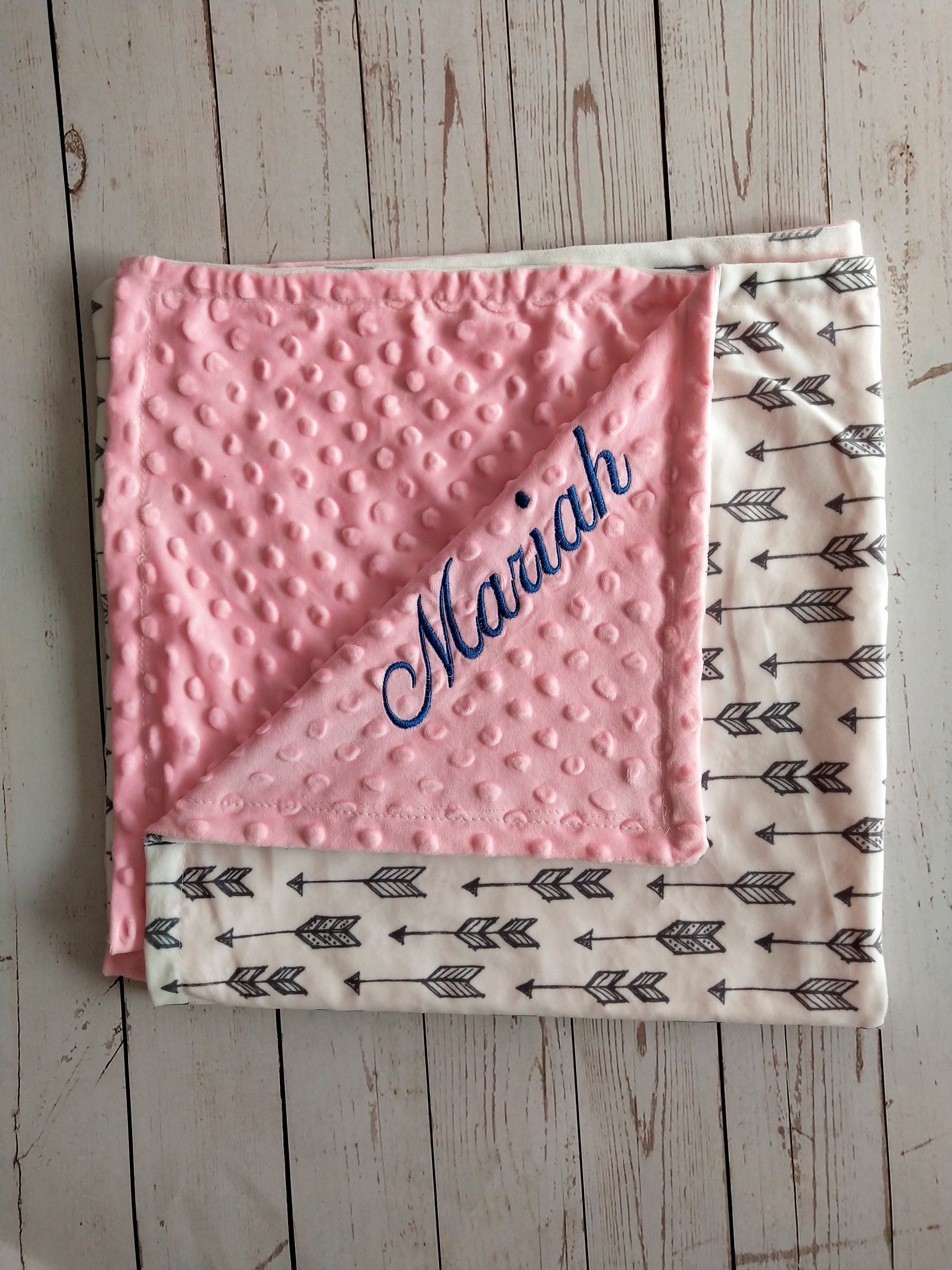 Personalisiert Babydecke Mit Namen - Gestrickte Baumwolldecke 80x100cm Für Neugeborene