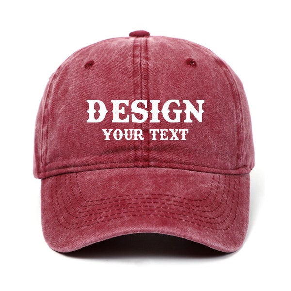 Custom Embroidered Hat Personalized Dad Cap Embroidery Logo baseball hat Bachelorette cappelli monogram caps Sorority hat Unisex Baseball Cap