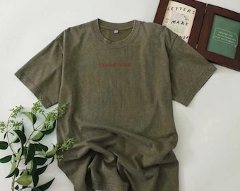 Custom Embroidered T-Shirt: Personalized Text & Logo