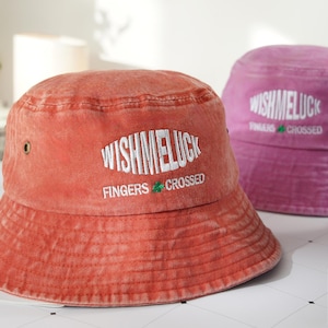Custom Text Embroidered Hat, Personalized Hat, Bucket Hat, Gift For Dad Mom, Gift For Bride, Bachelorette, Christmas Gift 25011702