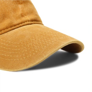 Chapeau brodé personnalisé des années 90 papa casquette broderie Logo casquette de baseball Bachelorette chapeaux casquettes personnalisées chapeau de sororité casquette de Baseball unisexe image 8