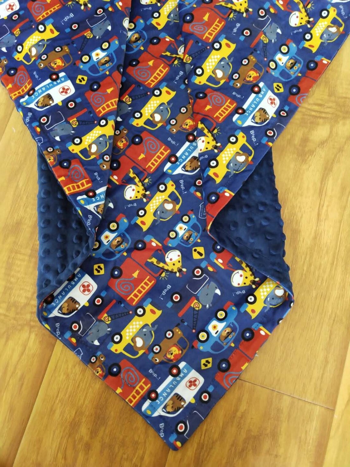 Personalized Vehicle Baby Boy Blanket Custom Name Baby Etsy