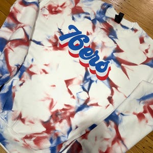 Philadelphia 76ers Tie Dye Crewneck