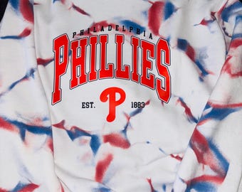 Phillies Tie Dye Crewneck