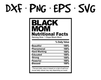 Free Free 265 Black Mother Svg SVG PNG EPS DXF File