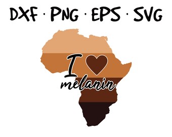Download I Love Melanin Svg Etsy