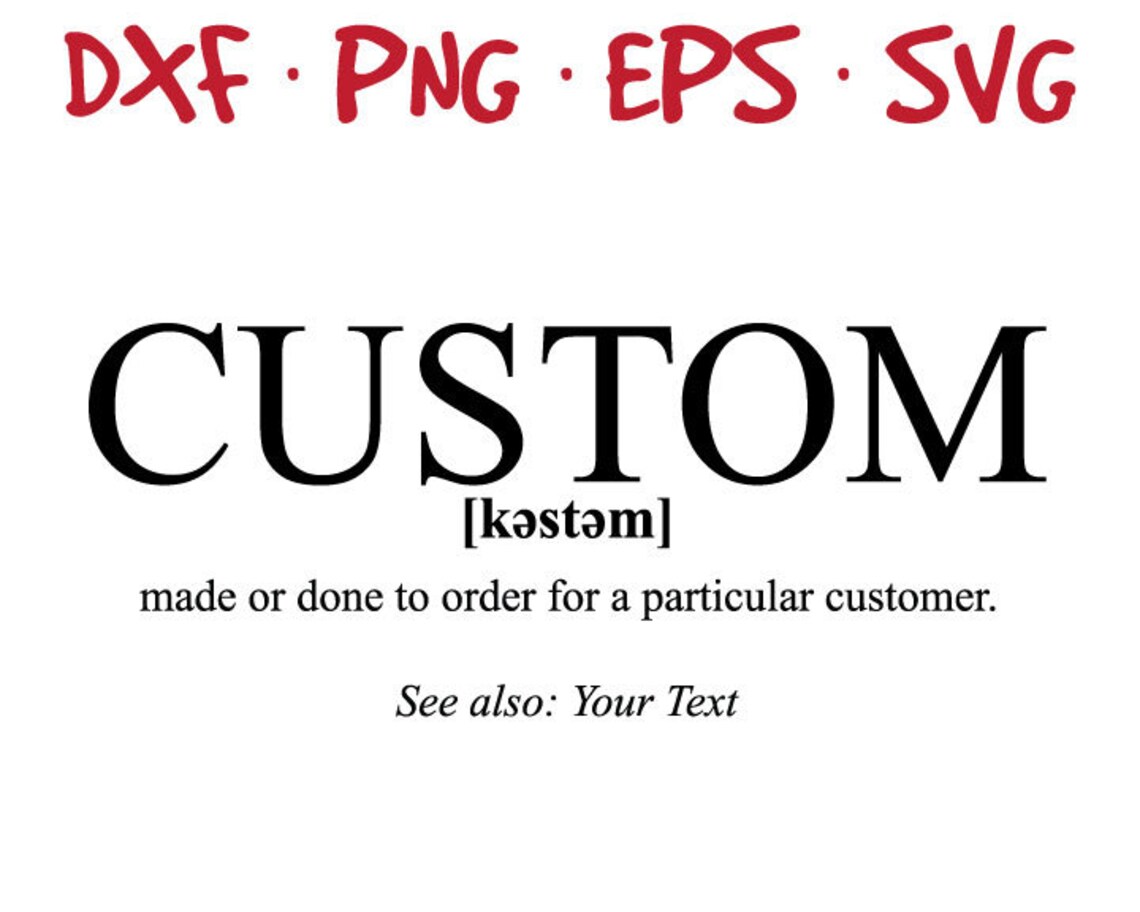 Custom Definition Your Own Text Meaning Dictionary Inspired Etsy