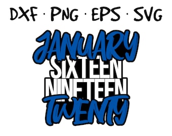 January 16 1920 Custom Year For Sport Team, Organization, Club, Fraternity, Beta Sisterhood, Universities, Colleges Zeta in SVG PNG Eps Dxf