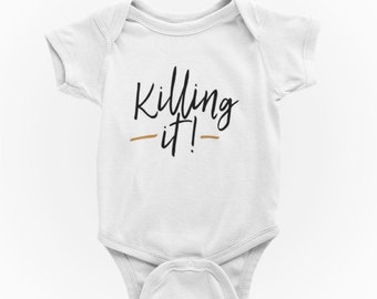 TooLoud Grandpa Swag Text Infant T-Shirt
