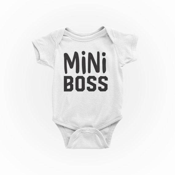 mini boss onesie