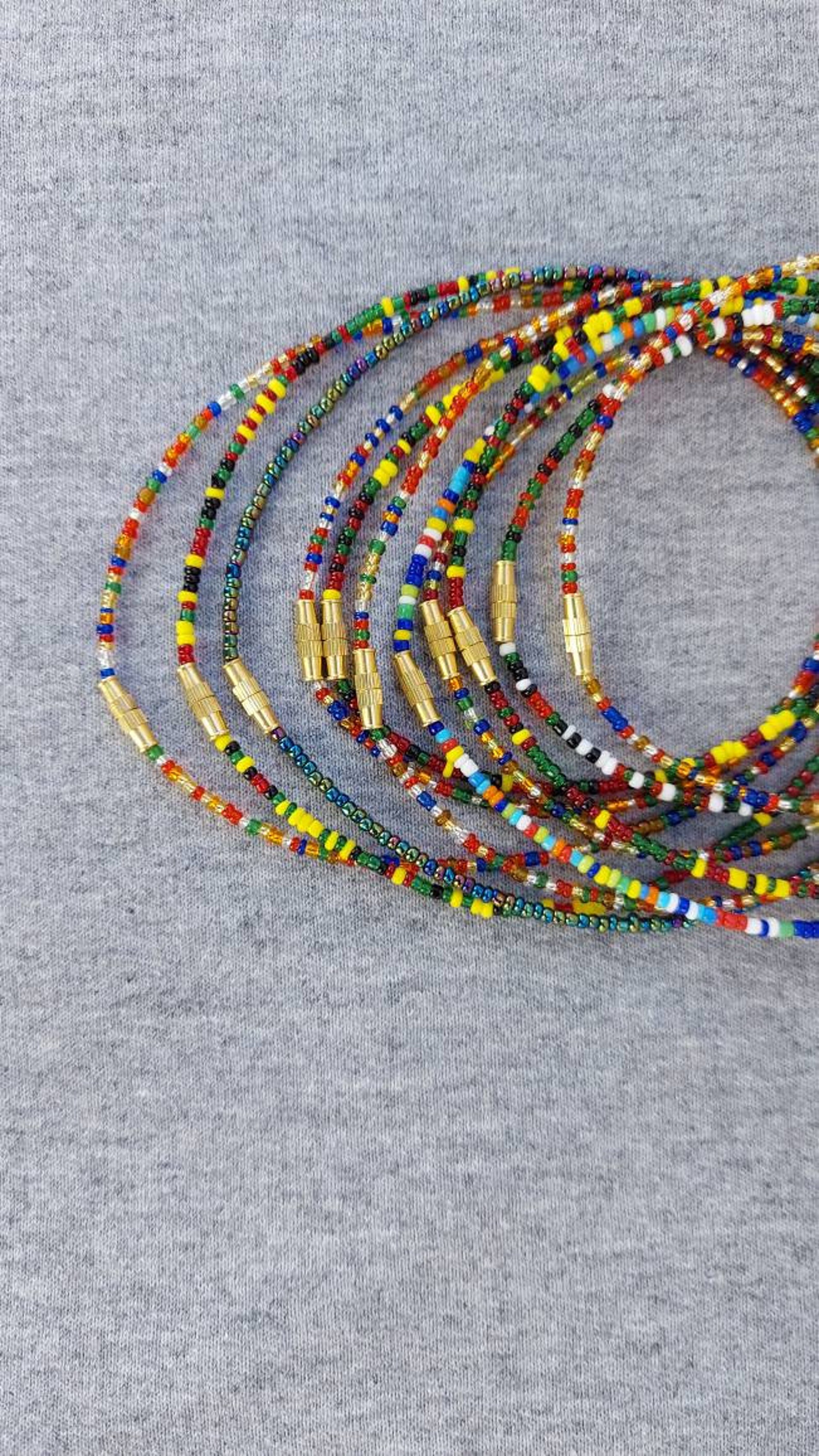Wholesale Anklets African Beaded Ankletsankle Etsy