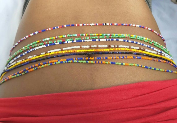 pretty waist beads