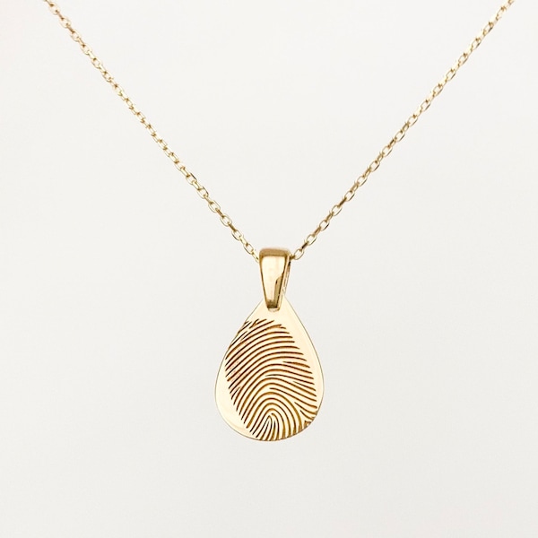 Fingerprint Pendant - Etsy