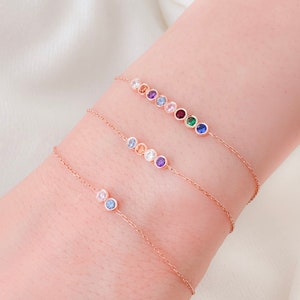 Birthstone Jewelry Bracelets for Women Birthstone Bracelet - Etsy