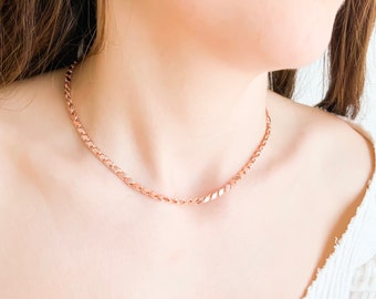 Chain Necklace Chain Choker, Dainty Gold Necklace, Necklaces for Women, Minimalist Jewelry Necklace, Layering Necklaces