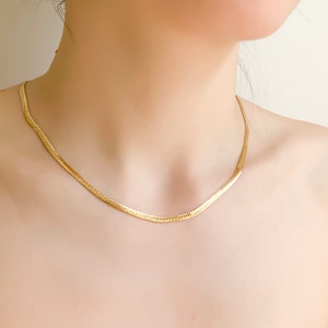 Chain Choker Necklace, Dainty Necklace, Necklaces for Women, Minimalist Necklace, Gifts for her, Gift For women image 4