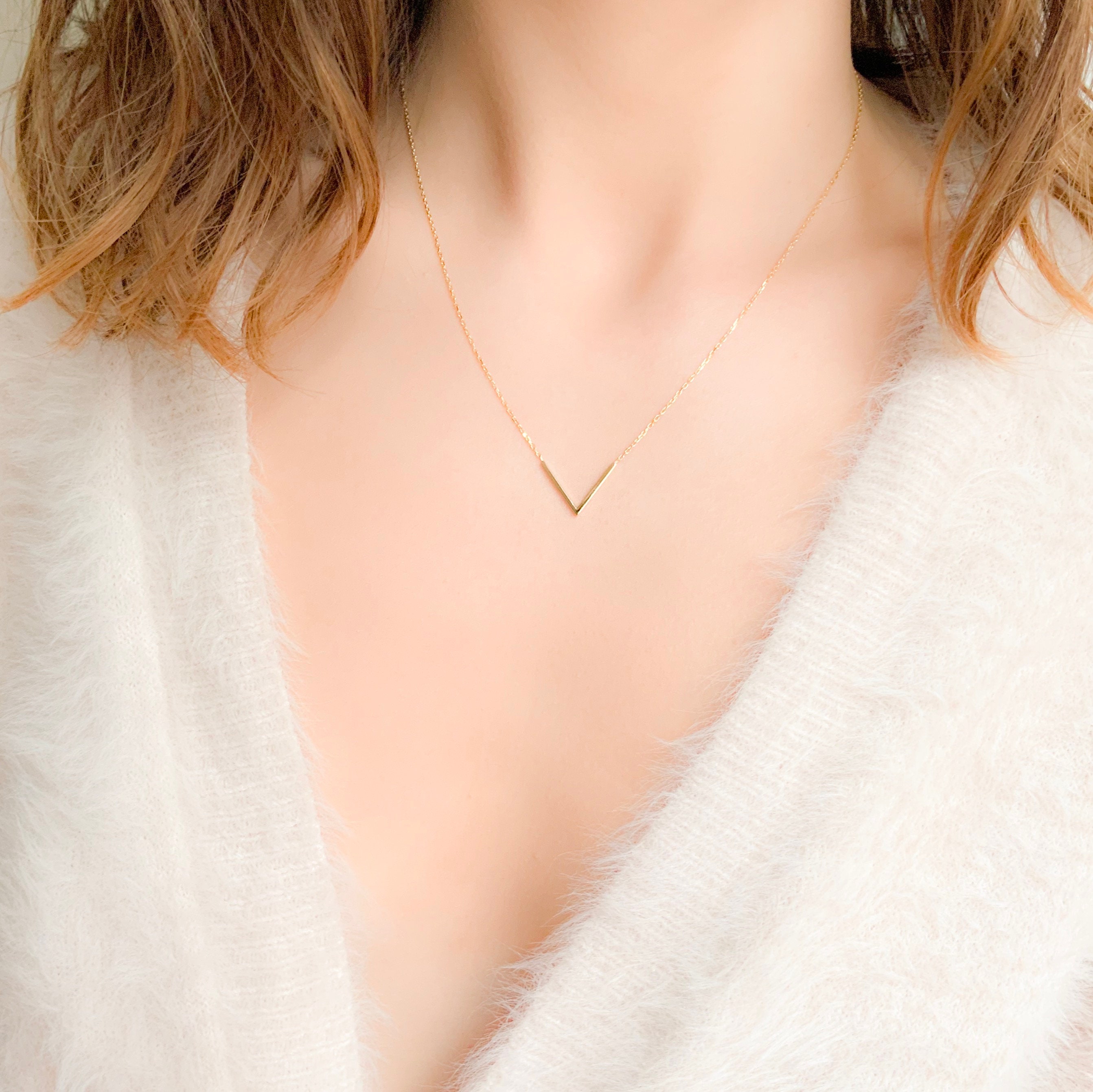 Dainty cheap gold necklaces