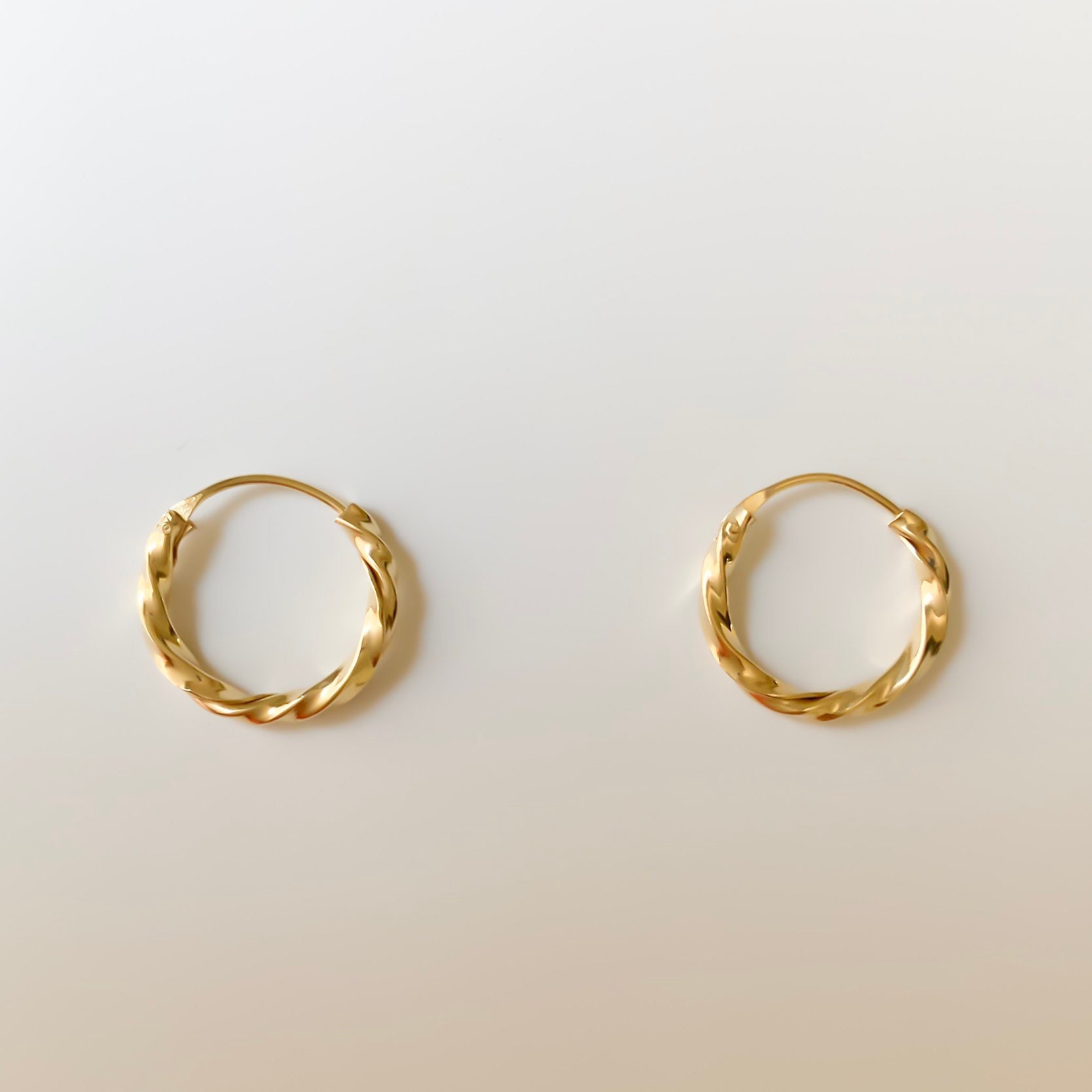 Gold Hoop Earrings Gold Earrings Hoops Statement Earrings for | Etsy