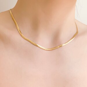 Chain Choker Necklace, Dainty Necklace, Necklaces for Women, Minimalist Necklace, Gifts for her, Gift For women zdjęcie 8